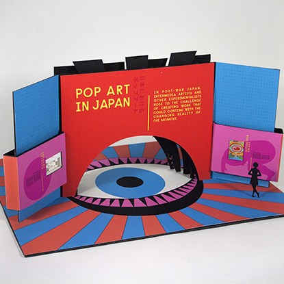 Pauline Nyren's pop art in japan exhibit
